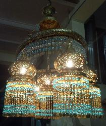Lantern Pattern Lamp Turkish Mosaic Chandelier
