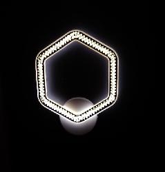 Hexagonal Shape LED Wall Lamp For Bedroom