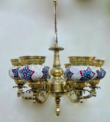Up Direction Architect Design Moroccan Glass Lamp Antique and Traditional Jhoomar