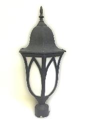 Fort Pillar Pattern Antique Design Outdoor Gate Lamp