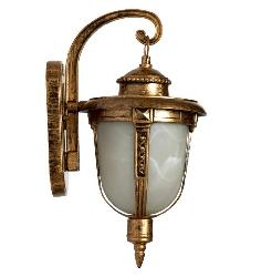 Antique Golden Finish Victorian Design Wall Mounted Outdoor Lamp