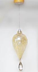 Unique Glass Lamp Hanging Light With LED Light