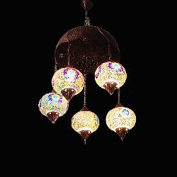 Awesome Tiffany Glass Antique Design Pendant Light 