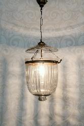 Brass Vintage Clear Glass Hanging Lighting