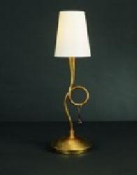 Modern Gold Painted Table Lamp