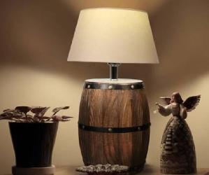 New Barrel Design Table Lamp