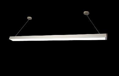 30 Watt 4 Feet Length White Body Hanging LED Profile Light For Ceiling
