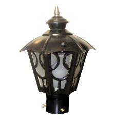 The Small Size Umbrella Model Black Finish Metal Body Home and Hotel and Garden Main Door Light Lamp