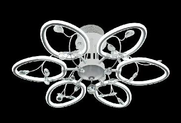Modern Crystal Design High Power LED Light Home Decor Ceiling Fixture Chandelier For Bedroom and Hall