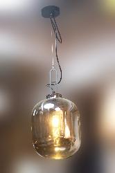Golden Glass single hanging pendant lamp