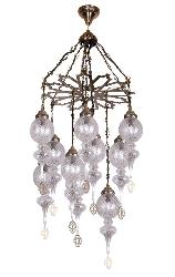 Gorgeously and Attractive Surahi Shape Moroccan Glass Pendant Lamp Chandelier With Glamorous Illumination