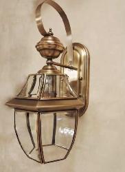 The Antique Style Big Size Antique Gold Finish Home and Hotel Wall Outdoor or Interior Wall Mount Lamp