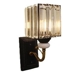 New Crystal Decor Square Shape Lamp Shade Wall Sconce Light Lamp For Bedroom and Living Room