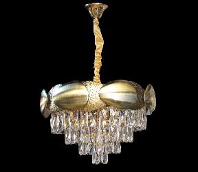 The Metal Cap and Crystal Decor Modern Design Chandelier For Your Dining Room and Living Room