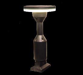 The Round Cylindrical Shape Outdoor Pillar Post Light Lamp With High Power LED Light For Hotel and Home and Garden