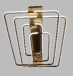 New Profile Design Different Size Rectangular Shape Modern Deign With Remote Operated Three Colors Changing High Power Light Ceiling Mount Chandelier