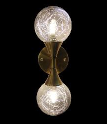 New Up and Down Side Double Glass Lamp Shade Wall Sconce Lamp For Your Home Interior Lighting and Decoration