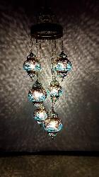 The Mughal And  Antique Design Six Light Hanging 