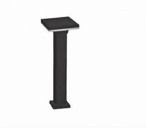 The Big Size Slim Square Shape With LED Light Bollard For Home Entrance and Garden and Parking