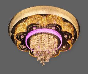 Luxury Crystal Design and Multi Colors Light Chandelier For Your Home Lighting and Decoration