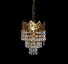 New Design Small Size Crystal Decor Hanging Chandelier  